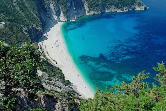 myrtos kefalonia